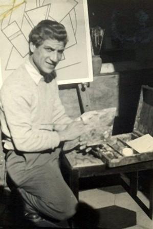 Mario Nigro en el 1949